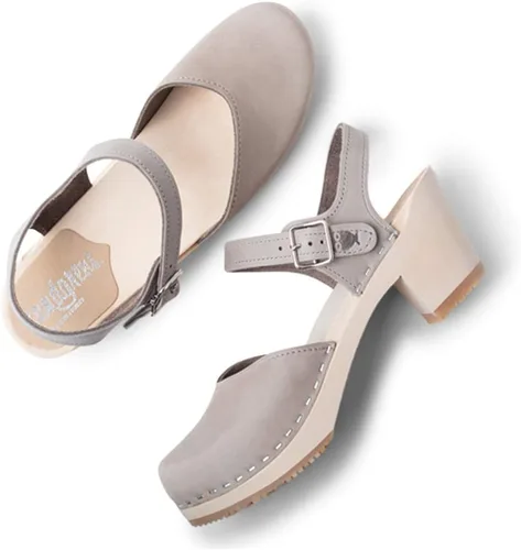 Miniatura 3 de Zueco suizo de madera, hecha a mano, para mujer de Sandgrens Milan