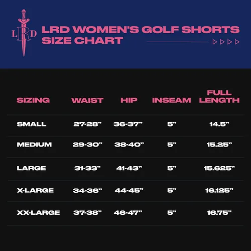 Miniatura 3 de LRD Pantalones cortos de golf para mujer, entrepierna de 5 pulgadas, de secado rápido, elásticos, con bolsillos
