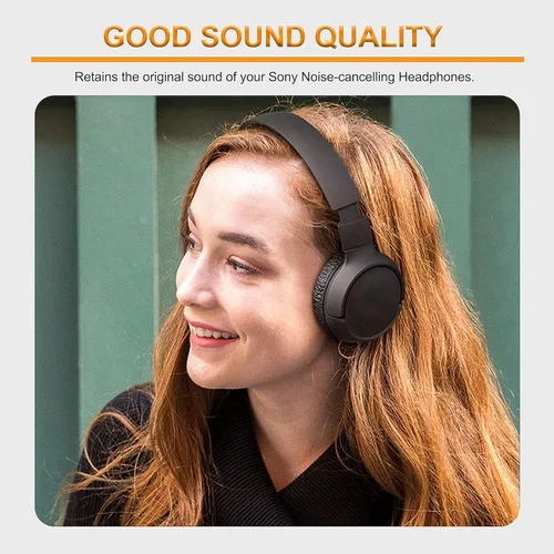 Miniatura 7 de Almohadillas de repuesto para auriculares Sony, compatibles con Sony MDR-ZX110 ZX110NC ZX100 WH-CH500 CH520 CH510 V150 V250 V200 JBL Tune 510BT