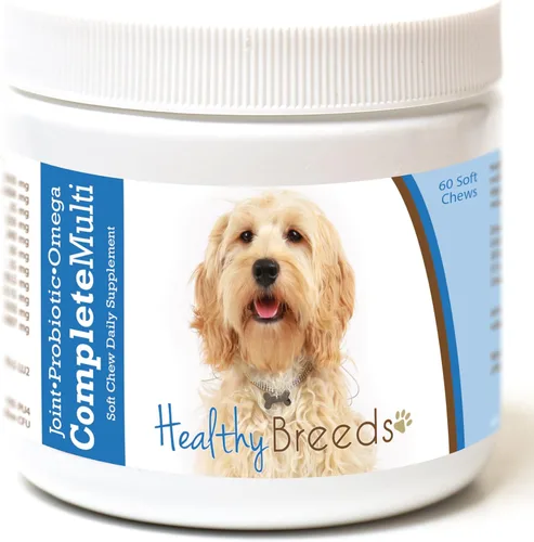 Miniatura 150 de Healthy Breeds Pug todo en uno multivitamínico suave masticable 60
