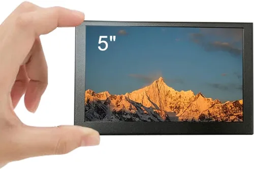 5 pulgadas IPS pequeño hdmi monitor VESA Metal Shell 800x480 mini pantalla LCD Monitor portátil