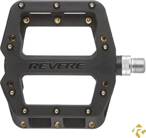Miniatura 2 de Revere Pro Grip - Pedales de bicicleta de montaña y grava, rodamientos ultra suaves, antideslizantes, indestructibles, ligeros, compuestos