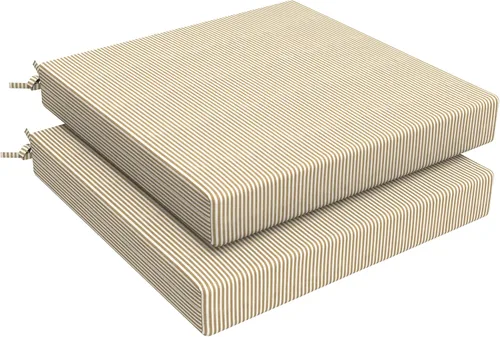 Miniatura 90 de LVTXIII Cojines para Sillas de Exterior, Cojines para Muebles de Patio Resistentes a la Decoloración, Cojines Cuadrados para Sillas de Esquina