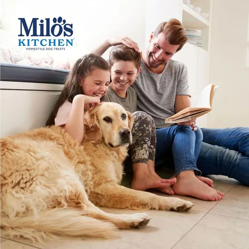 Miniatura 4 de Milo's Kitchen Homestyle - Golosinas para perros, rebanadas de salchicha de pollo y manzana, 18 onzas, altas en proteínas, sin sabores artificiales