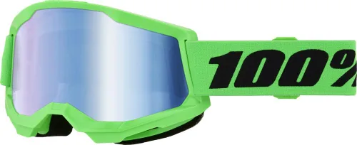 Miniatura 36 de 100% STRATA 2 Goggles – Gafas deportivas para motocross y ciclismo de montaña – Gafas para ciclistas – Gafas de motocross para hombre