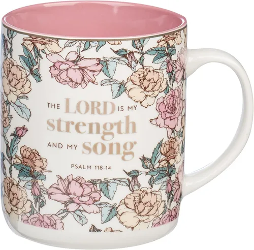 Miniatura 12 de Christian Art Gifts Taza grande de cerámica inspiradora para café y té con texto en inglés «Everything Beautiful Encouraging Bible Verse»
