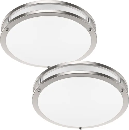 Miniatura 28 de Lámpara de techo LED de montaje empotrado de 36 W, lámpara de techo LED de 13 pulgadas 3600 LM, lámpara de techo moderna 2700 K/3000 K/4000 K/5000