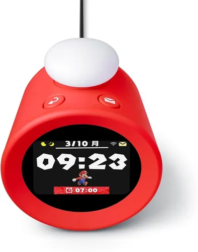Miniatura 2 de Nintendo Reloj de sonido: alarmo, rojo, pequeño