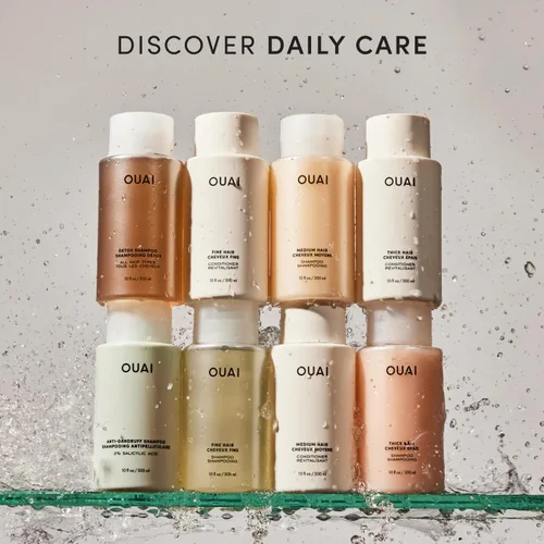 Miniatura 8 de OUAI Champú para Cabello Fino Tamaño de Viaje - Champú Voluminizador con Queratina Fortalecedora, Biotina y Aceite de Semilla de Chía para Cabello