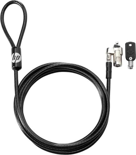 Miniatura 2 de HP T1A62UT - Cable de seguridad con llave, color negro