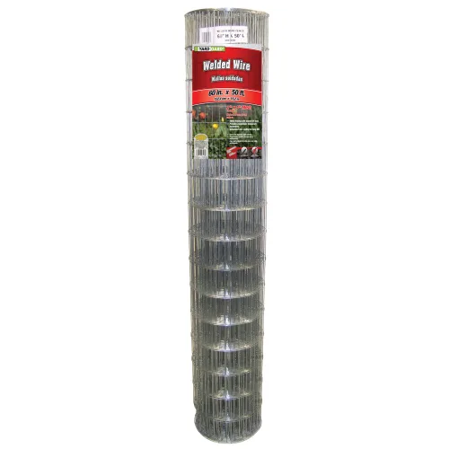 Miniatura 14 de YardGard Alambre soldado de malla de 2 x 4 pulgadas, 48 pulgadas x 50 pies, calibre 14, valla de alambre de acero galvanizado, ideal para recintos