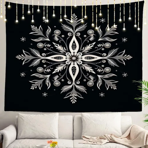 Miniatura 74 de Shrahala Circles Tapestry, Abstract Art With Various Circles Wall Hanging Hd Print Polyester Backdrop For Dorm Room Bedroom 30 X 40 In