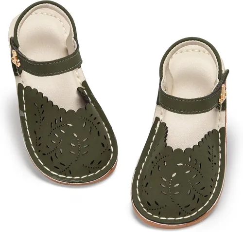 Miniatura 176 de THEE BRON Sandalias cómodas para niñas, zapatos para niños, sandalias rellenas