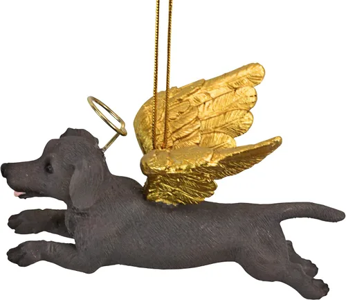 Miniatura 3 de ORNAMENTO DE ANGEL WEIMARANER