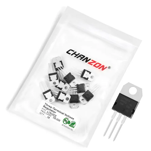 Miniatura 33 de Chanzon TL431 TO-92 Regulador de voltaje ajustable positivo IC, regulador positivo de tres terminales para administración de energía
