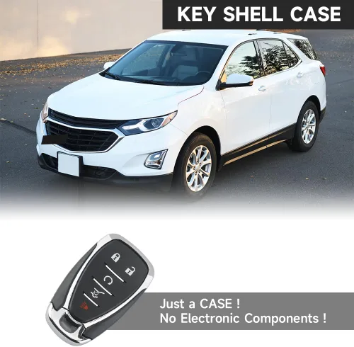 Miniatura 2 de Funda de repuesto para llavero con 5 botones y control remoto, compatible con Chevrolet Equinox 2018-2021 para Chevrolet Blazer 2019-2020 - Repuesto