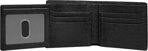 Miniatura 52 de Fossil Billetera plegable de cuero para hombre con ventana de identificación abatible para hombres