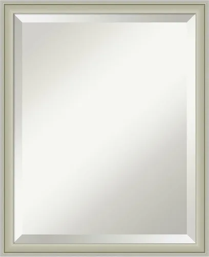 Miniatura 11 de Amanti Art Espejo de baño, espejo de pared dorado Florence para usar como espejo de tocador de baño sobre fregadero (21.75 x 17.75 pulgadas), espejo