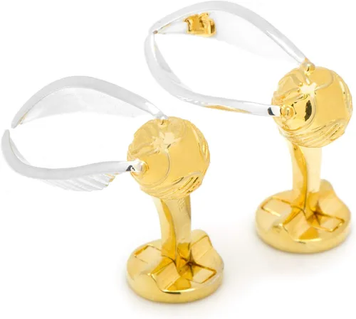 Miniatura 2 de Gemelos de Snitch Dorado 3D de Harry Potter, Metal