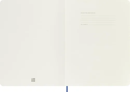 Miniatura 4 de Moleskine - Cuaderno clásico de tapa blanda, a rayas/rayado, azul claro, 9 3/4 pulgadas x 7-1/2 pulgadas