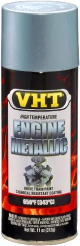 VHT SP403 - Pintura metálica en aerosol de alto calor para motores, color azul titanio plateado, lata de aerosol de 11 onzas