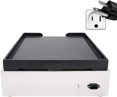 Miniatura 3 de ALDKitchen Plancha plana Parrilla eléctrica (parrilla de tappanyaki)