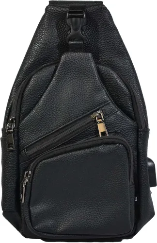 Miniatura 75 de Nupouch Mochila cruzada antirrobo, carga USB, mochila ligera para viajes, senderismo, todos los días