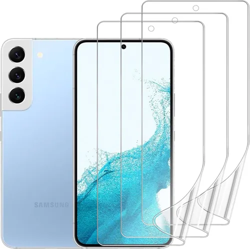Miniatura 28 de Paquete de 3 protectores de pantalla compatibles con Samsung Galaxy S21 FE 5G de 6.4 pulgadas, película de hidrogel de TPU suave transparente HD