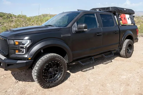 Miniatura 4 de Magnum RT Gen 2 Drop Steps - Estribos negros compatibles con nueva carrocería doble cabina 2019-2026 Silverado Sierra 1500 y 2020-2026 2500/3500 HD