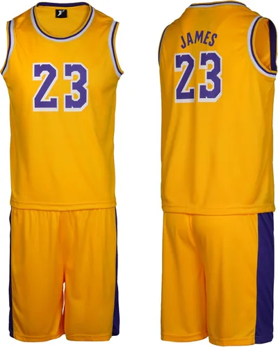 Miniatura 2 de ICOMPY #23 Basketball Jersey Outfit Tank Top Track Shorts Sets Sportswear Clothes Sweatabands Head Band Gift For Boys Youths