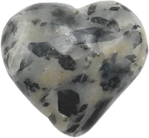 Miniatura 2 de GEMSCITE Piedra preciosa negra de rutilo con forma de corazón, 1.181 in, bolsillo de palma, curación, tallada, piedra de preocupación, buena suerte