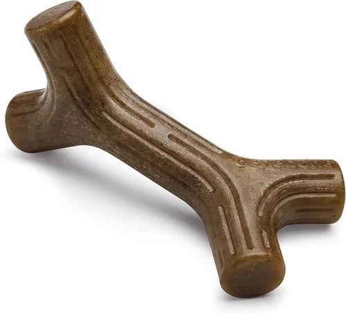 Miniatura 37 de Benebone Bacon Stick - Juguete masticable duradero para perros masticadores agresivos, tocino real, fabricado en Estados Unidos, mediano