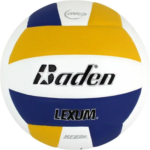 Miniatura 2 de Baden - Lexum - Microfibra compuesta de alta calidad Balón de voleibol oficial para interiores de la escuela secundaria 13U a 18U