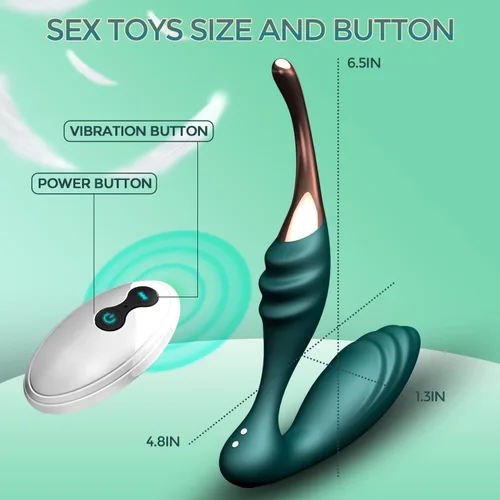 Miniatura 7 de Vibrador juguetes sexuales, vibrador de punto G, estimulador de clítoris para adultos con doble 10 vibraciones, juguete para adultos, vibradores
