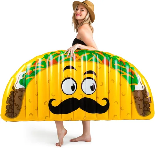 Miniatura 8 de BigMouth Inc. Flotador de piscina, balsa de salón grande, flotador de vinilo duradero, juguete de agua para fiesta de verano en la piscina