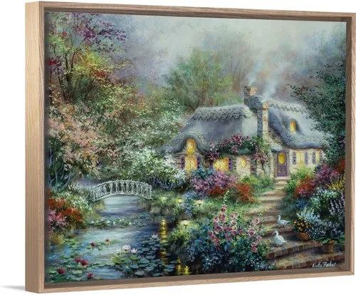 Miniatura 11 de CANVAS ON DEMAND Nicky Boehme - Lienzo decorativo para pared, diseño contemporáneo, decoración del hogar, paisaje, obra de arte natural, 14 x 11