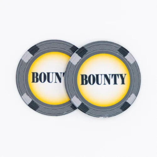 Miniatura 2 de Classic Bounty Chip Set de 10 fichas de torneo de póquer Texas Holdem