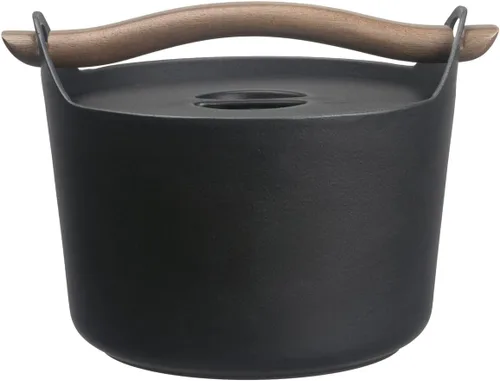 Miniatura 3 de Iittala Sarpaneva - Cacerola de hierro fundido de 3 cuartos con mango de madera