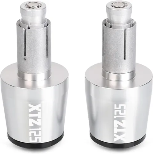 Miniatura 11 de Motocicleta para Y&AMAHA XTZ125 XTZ 125 2021 2022 2023 78 pulgadas 22MM Tapas de empuñadura antivibraciones Tapones de manillar de motocicleta Negro
