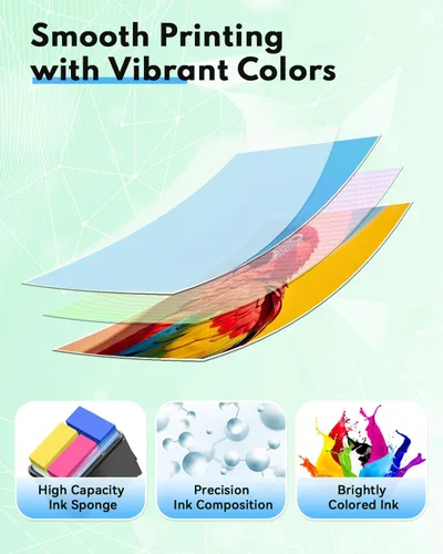 Miniatura 4 de 67XL - Cartucho de tinta de color negro (3 unidades, 2 negro/1 tricolor) de repuesto para HP 67 67XL cartucho de tinta para impresora Envy 6000e
