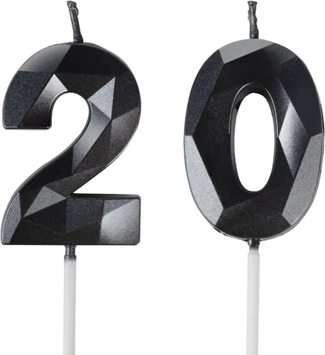 Miniatura 182 de Velas de cumpleaños número 15, velas número 15, velas de feliz cumpleaños de oro rosa para pastel, decoraciones de cobertura de pastel de diseño 3D