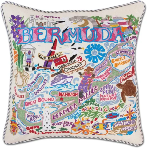 Miniatura 82 de Catstudio Almohada decorativa bordada a mano de Texas