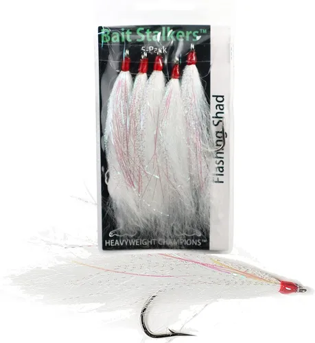 Miniatura 5 de Cebo Stalkers: Stinger vuela para atrapar bagre extra, añadir a cualquier plataforma de pesca de gato, paquete de 5 Bluegill