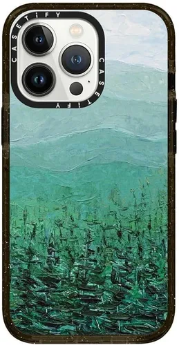 Miniatura 174 de Funda Impact de CASETiFY para iPhone 13 Pro Max con Magsafe - Estuche Claro Cuento de Invierno - Claro Negro Estuche transparente Winter Tale