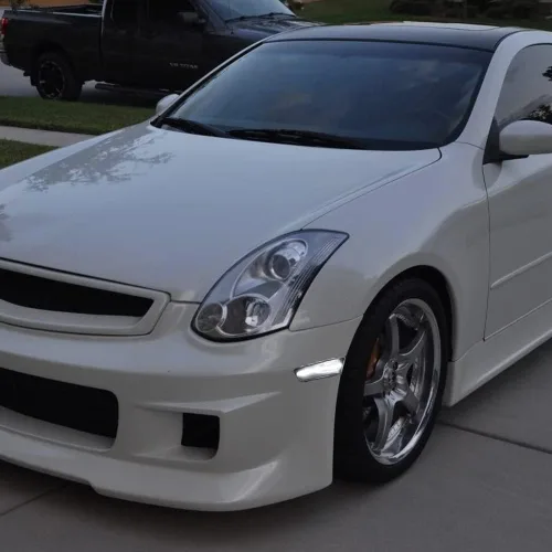 Miniatura 3 de Luces de posición laterales LED compatibles con G35 2D Coupé 2003-2007 / para Skyline V35 Coupe 2002-2007, lámparas de marcadores laterales de Luces