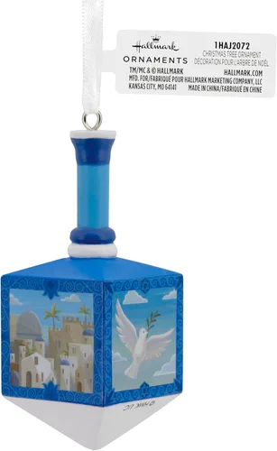 Miniatura 3 de Hallmark Adorno de Hanukkah Dreidel