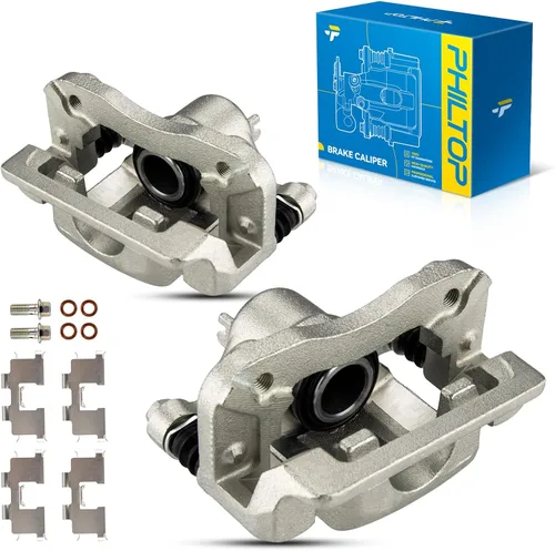 Miniatura 40 de PHILTOP Pinza de freno delantera compatible con S10 1982-2003, Sonoma 1991-2003, Camaro 1982-1992, El Camino 1978-1987, Monte Carlo 1978-1988