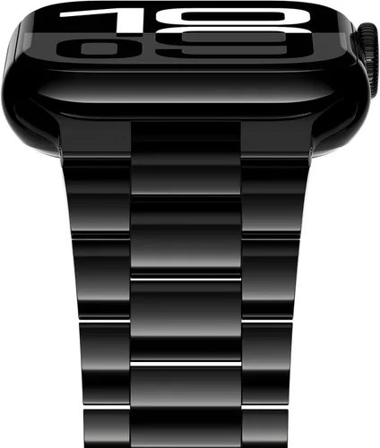 Miniatura 21 de iiteeology Correa ligera de acero inoxidable diseñada para Apple Watch Series 1-11, 42mm, 41mm, 40mm, 38mm, SE2 y SE3, reemplazo de correas iWatch