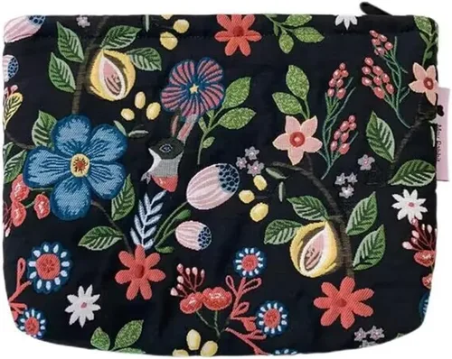 Miniatura 50 de SxoSyo Bolsas de cosméticos para mujer, bolsa de maquillaje grande, bolsa de viaje con cremallera, organizador de brochas de maquillaje para regalos
