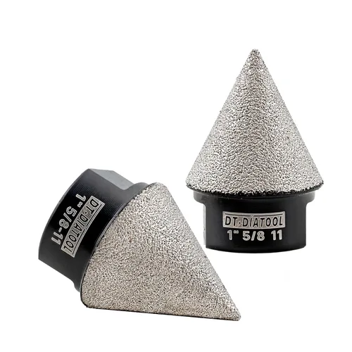 Miniatura 40 de DT-DIATOOL Broca biseladora de diamante de 3 pulgadas para azulejos, granito, mármol, agujeros existentes, ampliación, pulido, modelado, agujeros